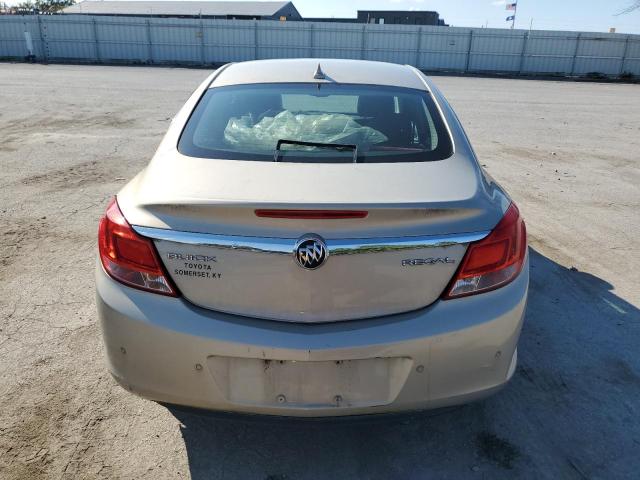 2G4GS5EK8C9125446 - 2012 BUICK REGAL PREMIUM BEIGE photo 6