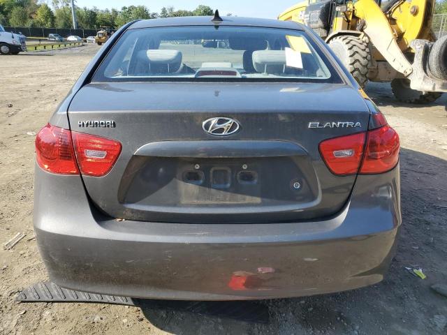 KMHDU46D19U743954 - 2009 HYUNDAI ELANTRA GLS GRAY photo 6