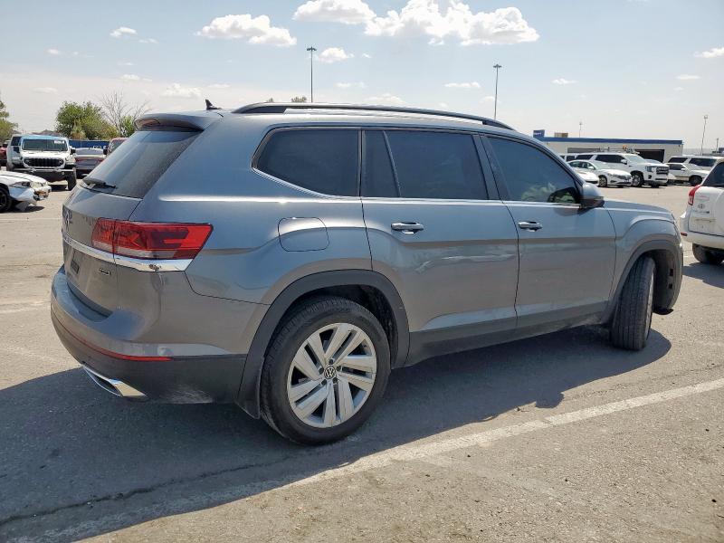 1V2HR2CA4MC597245 - 2021 VOLKSWAGEN ATLAS SE Szary zdjęcie 3