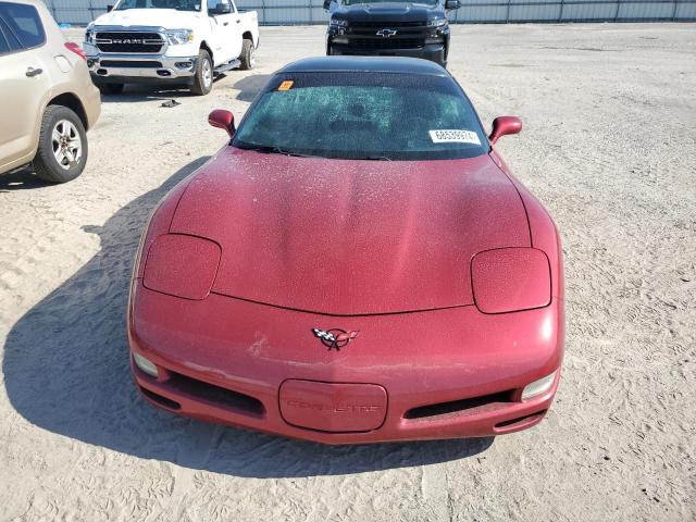 1G1YY22G925108357 - 2002 CHEVROLET CORVETTE RED photo 5