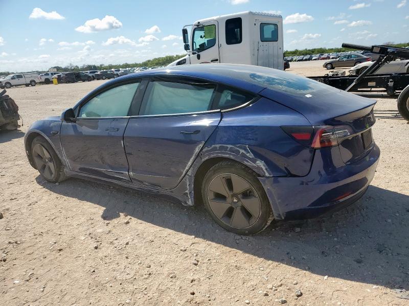 5YJ3E1EBXNF261269 - 2022 TESLA MODEL 3 Azul foto 2