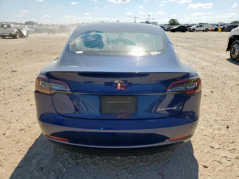 5YJ3E1EBXNF261269 - 2022 TESLA MODEL 3 Azul foto 6