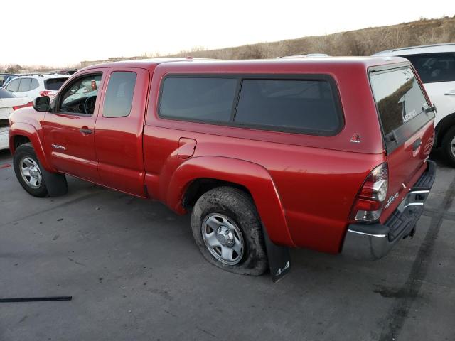 5TEUU4EN7AZ682085 - 2010 TOYOTA TACOMA ACCESS CAB წითელი ფოტო 2