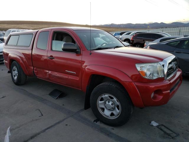 5TEUU4EN7AZ682085 - 2010 TOYOTA TACOMA ACCESS CAB წითელი ფოტო 4