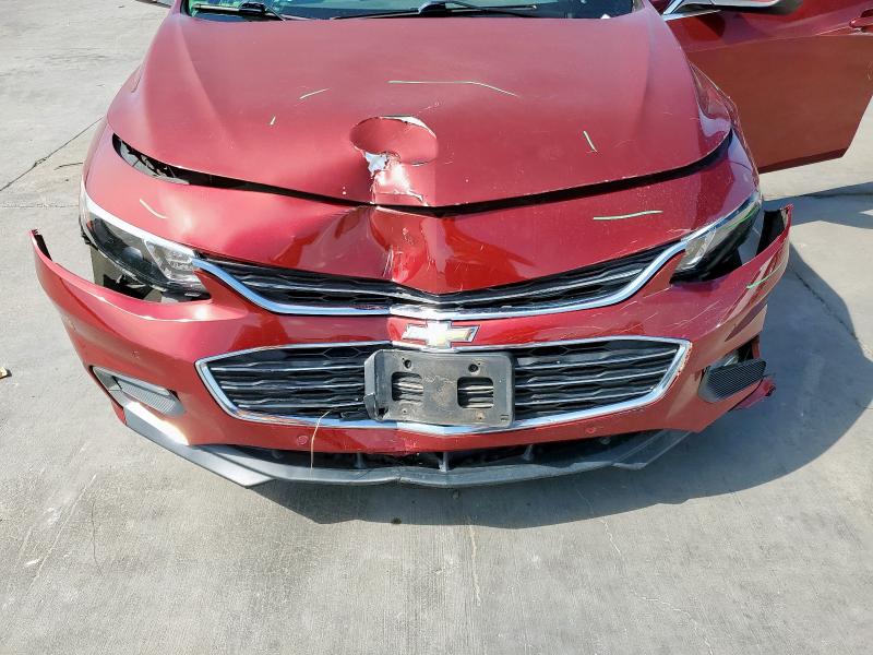 1G1ZE5ST9HF139624 - 2017 CHEVROLET MALIBU LT RED photo 11