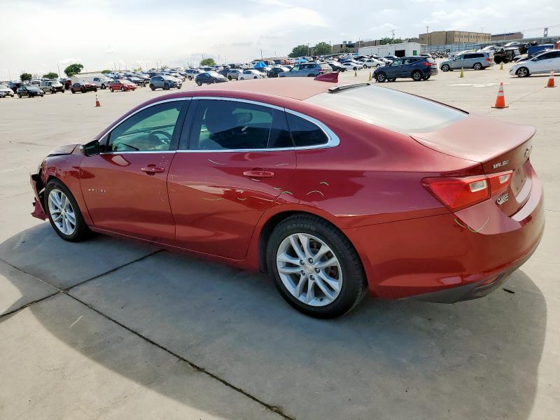 1G1ZE5ST9HF139624 - 2017 CHEVROLET MALIBU LT RED photo 2