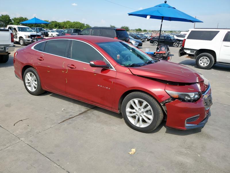 1G1ZE5ST9HF139624 - 2017 CHEVROLET MALIBU LT RED photo 4