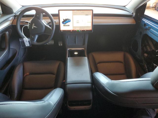 5YJ3E1EB7NF327664 - 2022 TESLA MODEL 3 Bleu photo 8