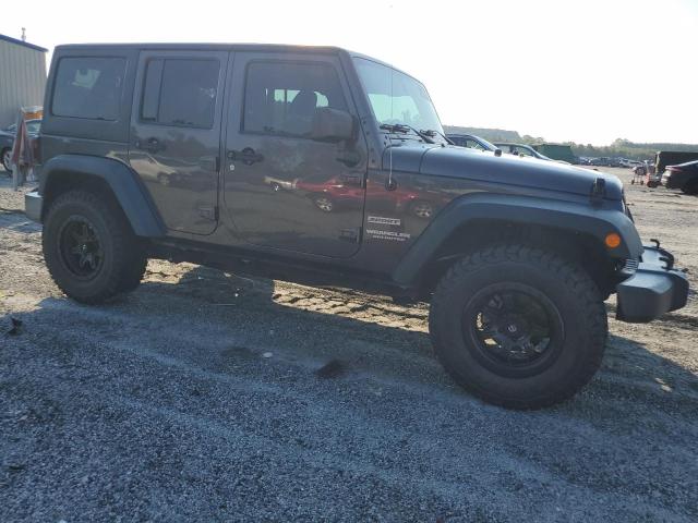 1C4BJWDG7GL338357 - 2016 JEEP WRANGLER U SPORT 灰色 照片 4