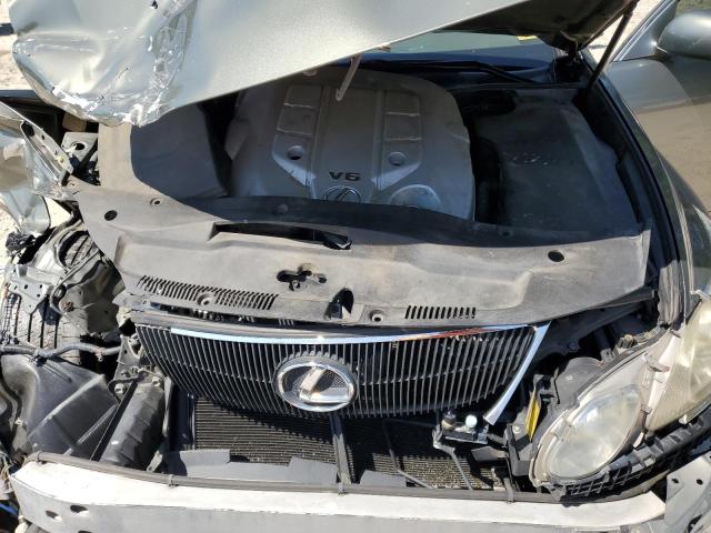 JTHCH96S260017019 - 2006 LEXUS GS 300 GRAY photo 11