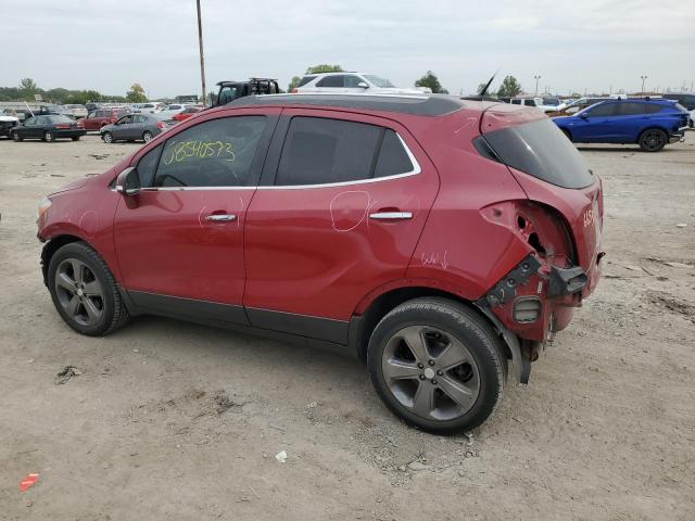 KL4CJASB8EB745728 - 2014 BUICK ENCORE RED photo 2