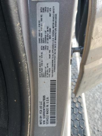 1C6RREMT5NN479595 - 2022 RAM 1500 BIG HORN/LONE STAR SILVER photo 12