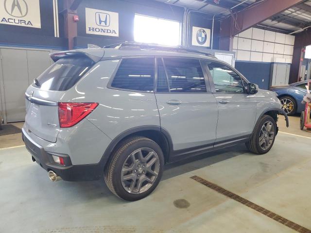 5FNYF8H51PB003713 - 2023 HONDA PASSPORT EXL GRAY photo 3