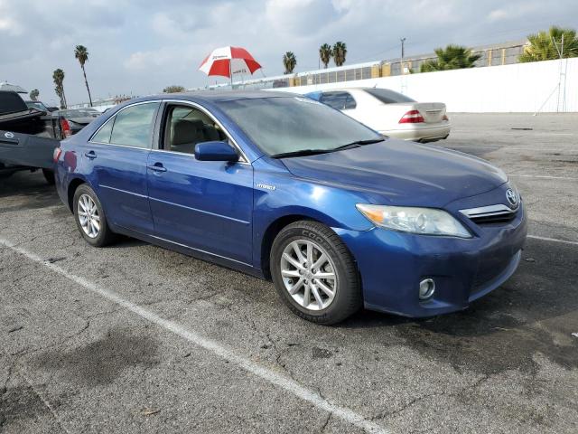 4T1BB3EK8AU122125 - 2010 TOYOTA CAMRY HYBRID BLUE photo 4