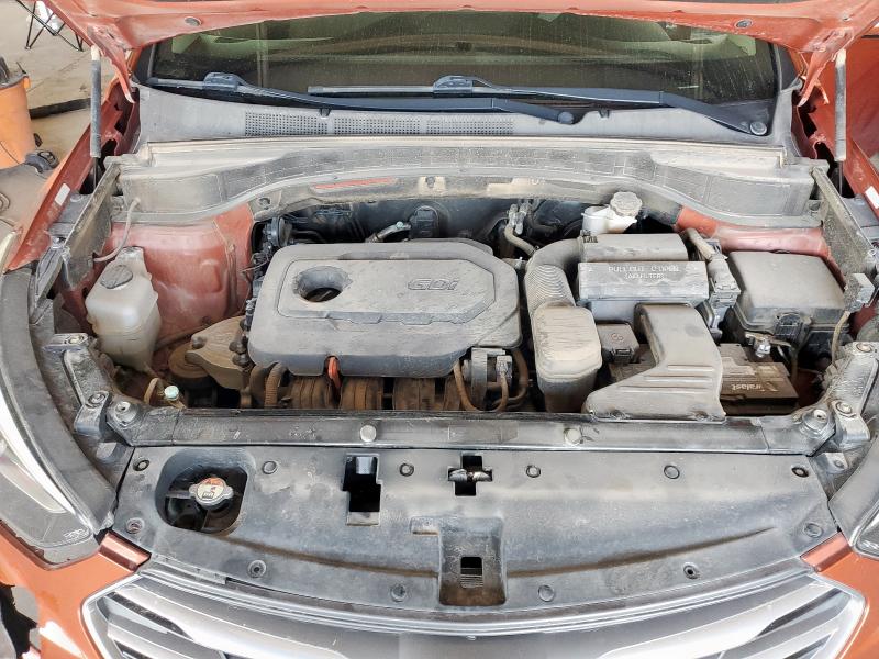 5XYZU3LB5JG518661 - 2018 HYUNDAI SANTA FE S ORANGE photo 12