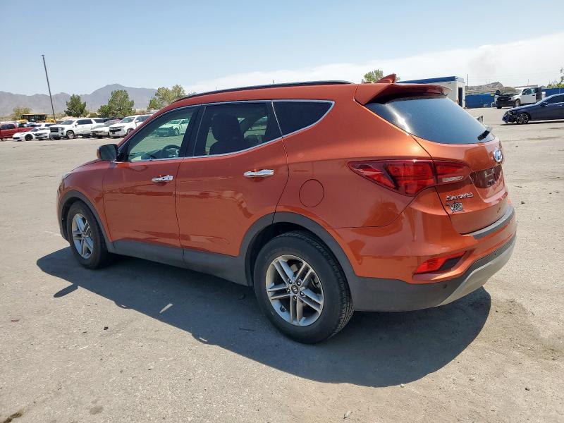 5XYZU3LB5JG518661 - 2018 HYUNDAI SANTA FE S ORANGE photo 2