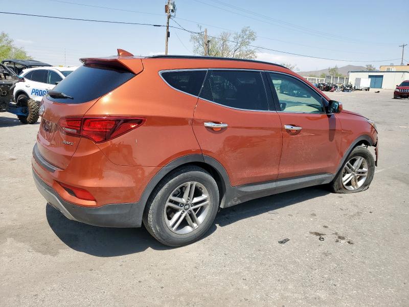 5XYZU3LB5JG518661 - 2018 HYUNDAI SANTA FE S ORANGE photo 3