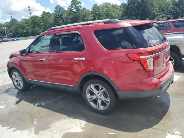 1FMHK7F85BGA14291 - 2011 FORD EXPLORER LIMITED 红色 照片 2