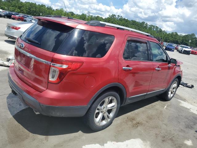 1FMHK7F85BGA14291 - 2011 FORD EXPLORER LIMITED 红色 照片 3
