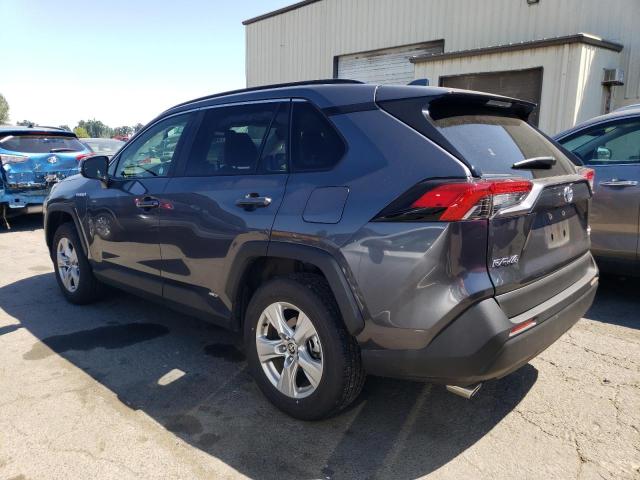 JTMRWRFV6MD123197 - 2021 TOYOTA RAV4 XLE GRAY photo 2