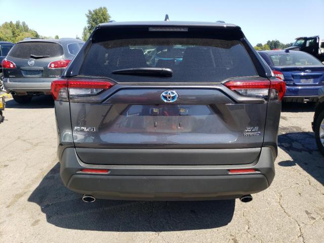 JTMRWRFV6MD123197 - 2021 TOYOTA RAV4 XLE GRAY photo 6