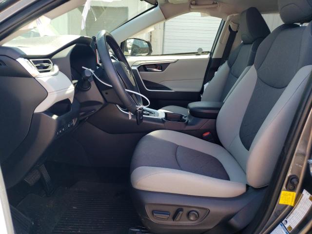 JTMRWRFV6MD123197 - 2021 TOYOTA RAV4 XLE GRAY photo 7