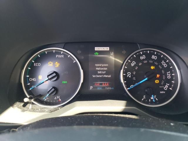 JTMRWRFV6MD123197 - 2021 TOYOTA RAV4 XLE GRAY photo 9