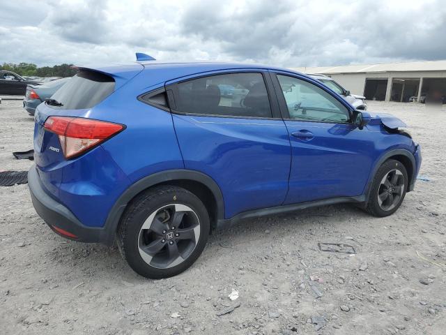 3CZRU6H54JM728654 - 2018 HONDA HR-V EX 蓝色 照片 3