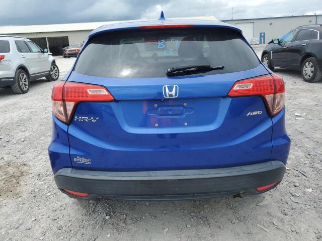 3CZRU6H54JM728654 - 2018 HONDA HR-V EX 蓝色 照片 6
