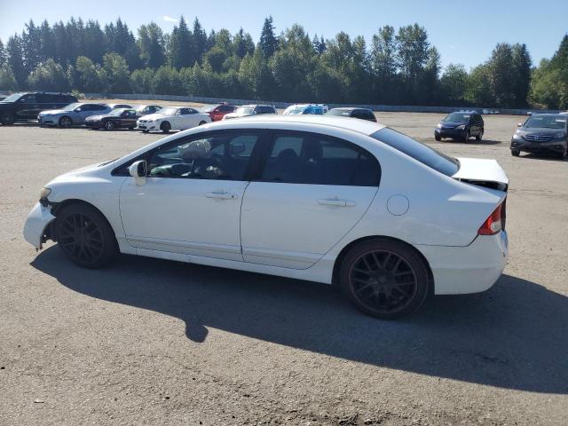 19XFA1F53AE068706 - 2010 HONDA CIVIC LX WHITE photo 2
