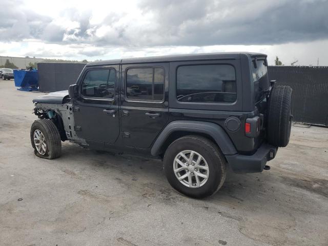 1C4HJXDG7PW622554 - 2023 JEEP WRANGLER SPORT შავი ფოტო 2