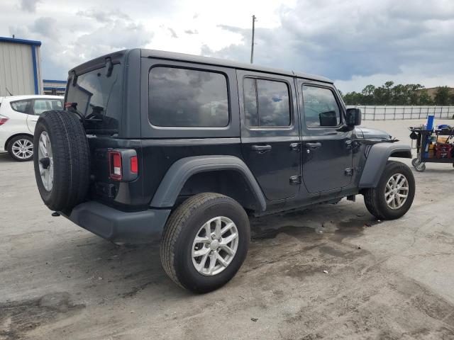 1C4HJXDG7PW622554 - 2023 JEEP WRANGLER SPORT შავი ფოტო 3