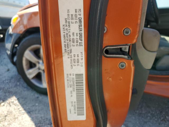 1B3CB3HA5BD120332 - 2011 DODGE CALIBER MAINSTREET ORANGE photo 12