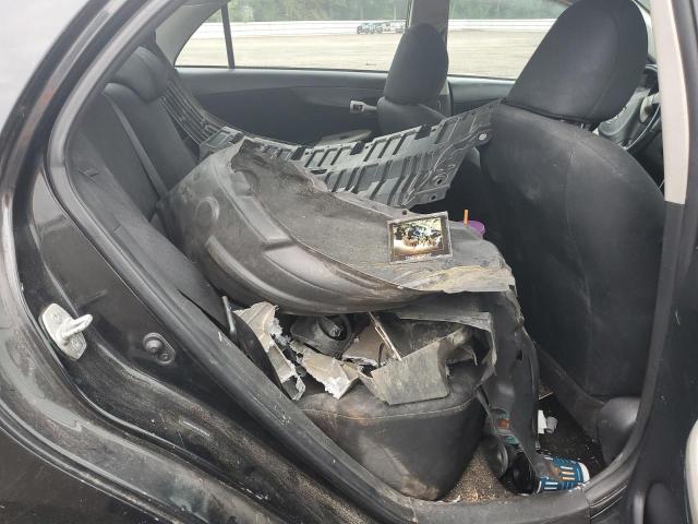 1NXBU4EE3AZ355520 - 2010 TOYOTA COROLLA BASE Чорний фото 10