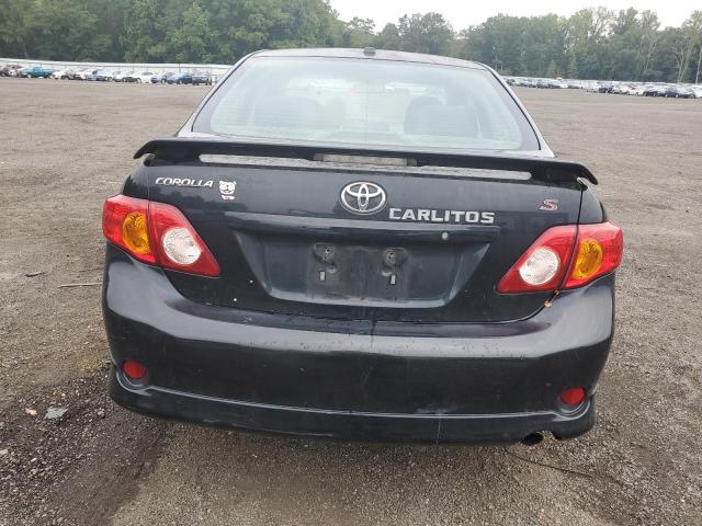 1NXBU4EE3AZ355520 - 2010 TOYOTA COROLLA BASE Чорний фото 6