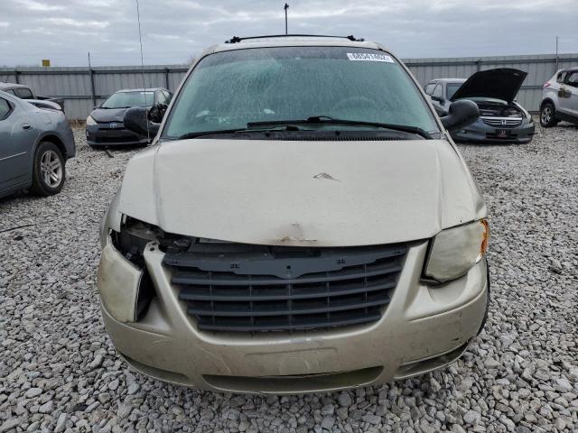 2A4GP54L86R688379 - 2006 CHRYSLER TOWN & COU TOURING ოქროსფერი ფოტო 5