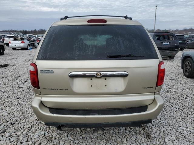2A4GP54L86R688379 - 2006 CHRYSLER TOWN & COU TOURING ოქროსფერი ფოტო 6