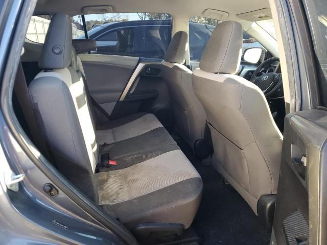 JTMBFREV6DD019571 - 2013 TOYOTA RAV4 LE BLUE photo 10