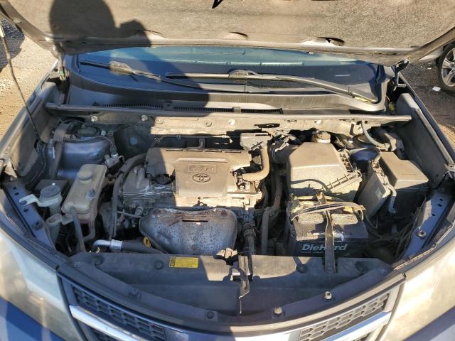 JTMBFREV6DD019571 - 2013 TOYOTA RAV4 LE BLUE photo 11