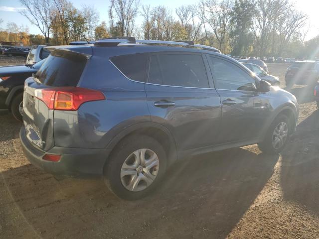 JTMBFREV6DD019571 - 2013 TOYOTA RAV4 LE BLUE photo 3