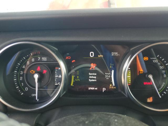 1C4JJXP61NW108376 - 2022 JEEP WRANGLER U SAHARA 4XE RED photo 9