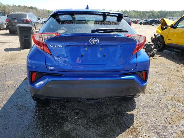 NMTKHMBX6KR096606 - 2019 TOYOTA C-HR XLE BLUE photo 6