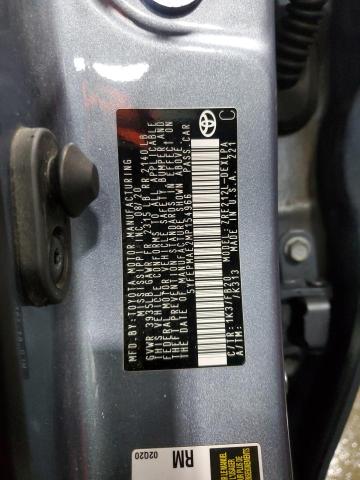 5YFEPMAE2MP154966 - 2021 TOYOTA COROLLA LE Көк фото 12