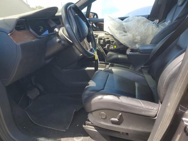 5YJXCBE22JF119103 - 2018 TESLA MODEL X ნაცრისფერი ფოტო 7