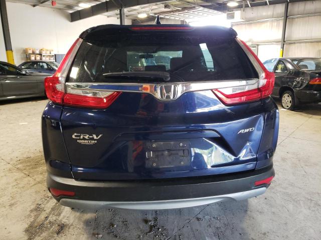 2HKRW2H58HH659198 - 2017 HONDA CR-V EX BLUE photo 6