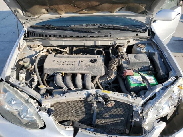 1NXBR32E97Z840818 - 2007 TOYOTA COROLLA CE SILVER photo 11