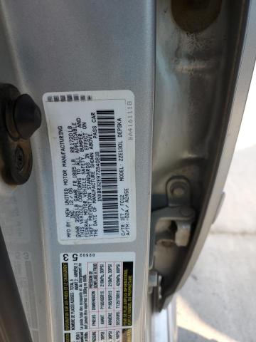 1NXBR32E97Z840818 - 2007 TOYOTA COROLLA CE SILVER photo 12