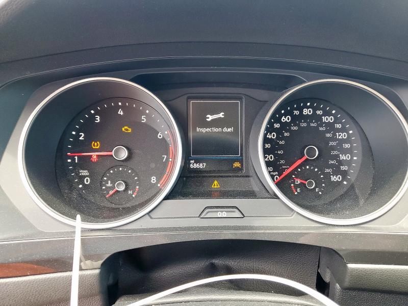 3VV3B7AX9LM157296 - 2020 VOLKSWAGEN TIGUAN SE SILVER photo 9