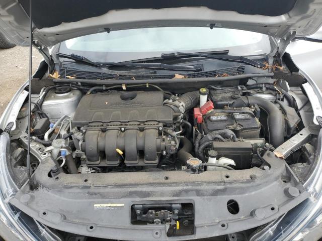 3N1AB7AP7KY386902 - 2019 NISSAN SENTRA S 银色 照片 11