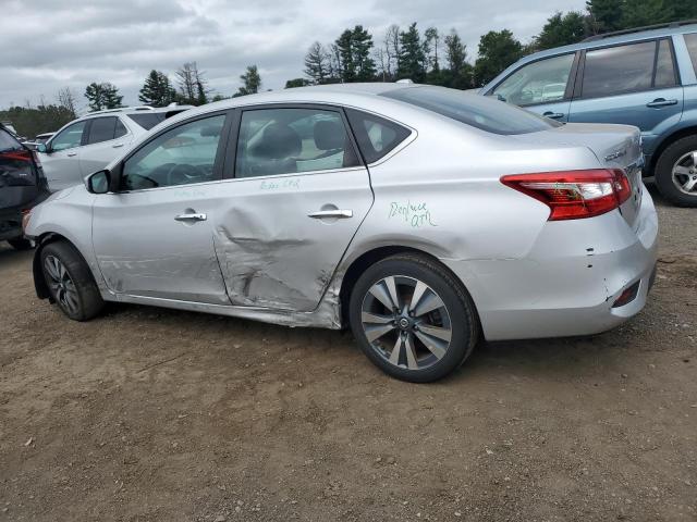 3N1AB7AP7KY386902 - 2019 NISSAN SENTRA S 银色 照片 2